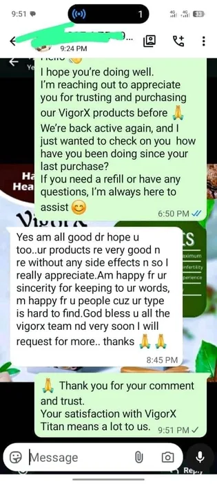 Early testimonial proof 2